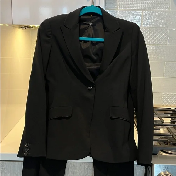 Elie Tahari women’s 2 piece suit black 0 - Picture 2 of 10